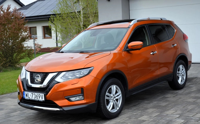 Nissan X-Trail cena 73999 przebieg: 100000, rok produkcji 2018 z Mońki małe 466